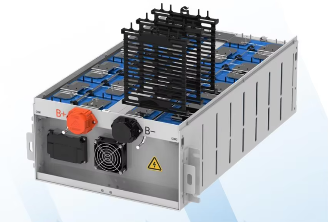 Battery module air-cooled aisle air cooling battery module